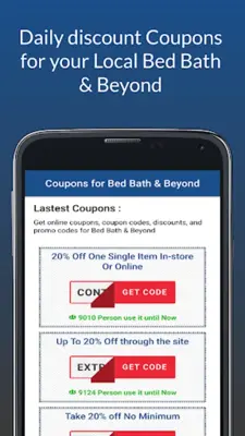 Coupons for Bed Bath & Beyond android App screenshot 3